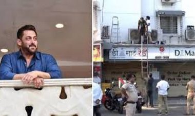 सुपरस्टार सलमान खान के घर पर चली गोली, बाइक से पहुंचे थे हमलावर