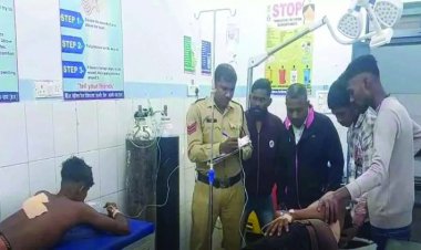 छत्तीसगढ़ राज्य  बारातियों पर चाकू से हमला, एक गंभीर