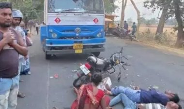 सड़क हादसे में 6 लोगों की मौत