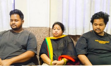 बीएसपी के आवास में नेताजी का कब्जा, न्याय के लिए बच्चों संग दर-दर भटक रही महिला