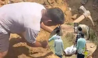 8 महीने पहले हुई हत्या का खुलासा, घर वालों ने की थी बड़े बेटे की हत्या, पुलिस ने जमीन खोदकर निकाला शव