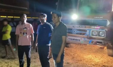 बिना अनुमति के बोर खनन, राजस्व विभाग की टीम ने वाहन को किया जब्त