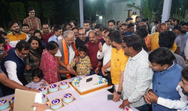 सादगी, सेवा और सामाजिक समर्पण के साथ मनाया गया सांसद बृजमोहन अग्रवाल का जन्मदिवस