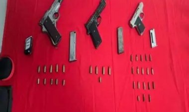 तीन पिस्टल, 26 जिंदा कारतूस समेत हिस्ट्रीशीटर गिरफ्तार