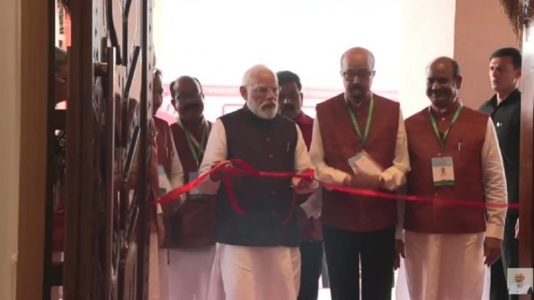 पीएम मोदी ने किया नवीन विधानसभा भवन का उद्घाटन