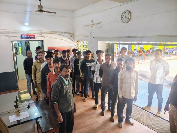 ऑपरेशन निश्चय: 172 आरोपी गए जेल, नशीले पदार्थ और हथियार जब्त