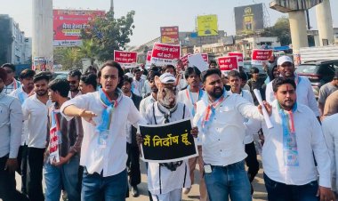 धान घोटाले पर सरकार का चूहे-बिल्ली खेल बंद हो : NSUI