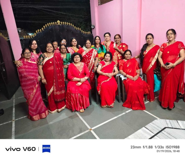 संगवारी बहनों का बसंत पंचमी सेलिब्रेशन