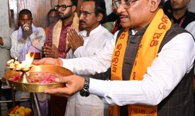 मुख्यमंत्री साय ने जगन्नाथ मंदिर में की पूजा-अर्चना