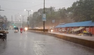 तेज गर्मी के बीच राजधानी में फुहार, लोगों को थोड़ी राहत