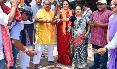 पुरंदर मिश्रा के नेतृत्व में लगातार विकास, रायपुर उत्तर को 60 लाख की सौगात