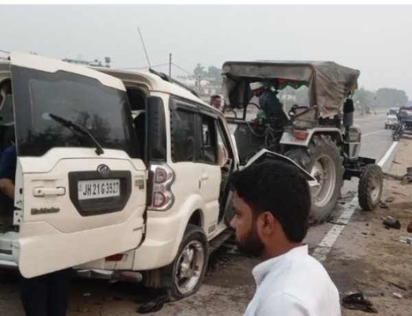 नींद की झपकी बनी मौत, फोरलेन पर भीषण हादसे में बेटी की शादी करवाकर लौट रहे एक ही परिवार खत्म