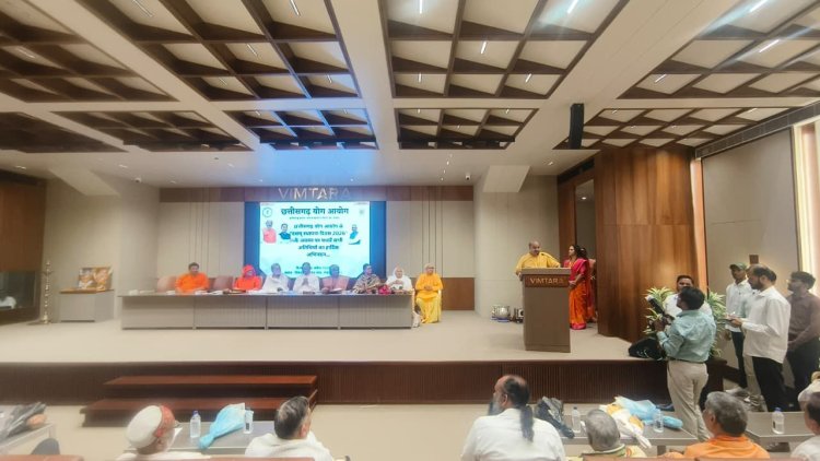 विमतारा भवन में पुरन्दर मिश्रा का दमदार संदेश—योग अपनाओ, नशा छोड़ो