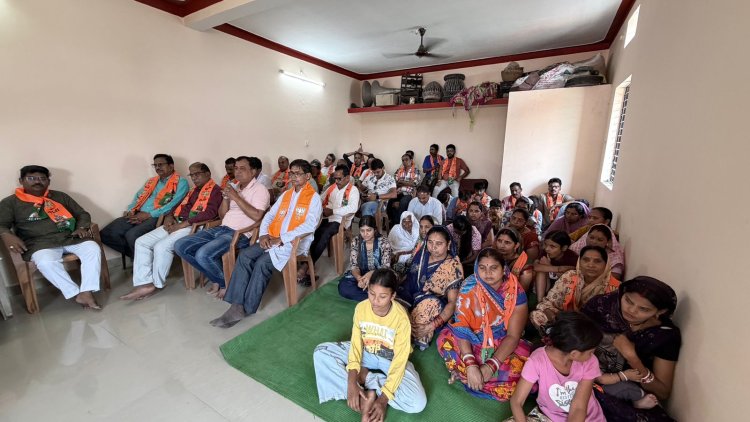 गुरु गोविंद सिंह वार्ड क्रमांक 29 में सुना गया मन की बात का 133वां संस्करण।