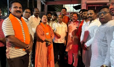 ऐतिहासिक जीत का जश्न: राष्ट्र निर्माण की दिशा में नई ऊर्जा — विधायक पुरंदर मिश्रा के नेतृत्व में उत्साहपूर्ण आयोजन