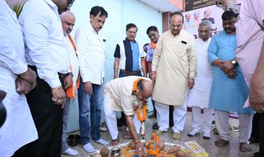 उत्तर विधानसभा क्षेत्र में विकास की लगातार सौगात — विधायक श्री पुरन्दर मिश्रा ने 22 विकास कार्यों का किया भूमिपूजन