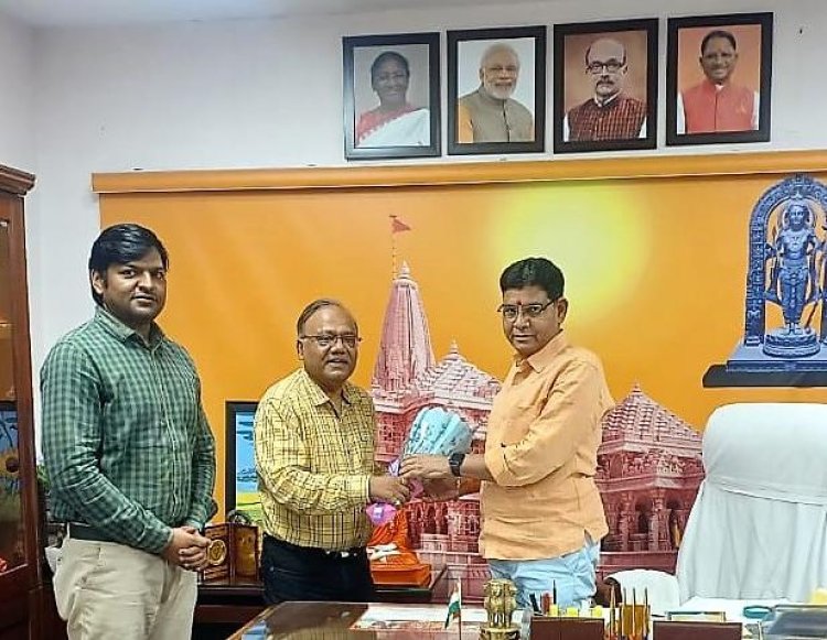 उच्च शिक्षा मंत्री से मिले कुलपति प्रो. दयाल