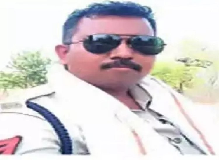 रात्रि गश्त के दौरान दर्दनाक हादसा, प्रधान आरक्षक की मौत