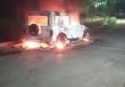 कोरबा में घर के बाहर खड़ी थार में लगाई आग, अज्ञात आरोपियों की तलाश में जुटी पुलिस