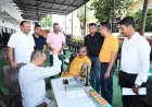 "कांग्रेस के तीर का मुस्कुराकर जवाब, विधायक पुरन्दर मिश्रा बोले – मैं स्वस्थ हूँ, ज़रूरत हो तो आप भी निःशुल्क जांच कराइए।"
