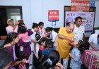 राष्ट्रीय पल्स पोलियो अभियान का शुभारंभ, विधायक पुरन्दर मिश्रा ने नन्हे बच्चों को पिलाई पोलियो की दो बूंद