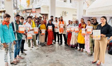 गुरु गोविंद सिंह वार्ड क्रमांक 29 में सफाई मित्रों हेतु लू एवं गर्मी से बचाव जागरूकता अभियान आयोजित