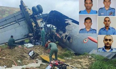 असम में वायुसेना का AN-32 विमान क्रैश, 5 जवान शहीद; जांच के आदेश