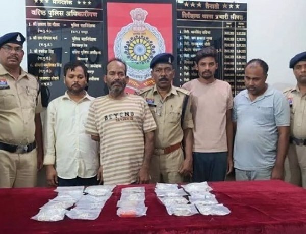 रमेश ज्वेलर्स चोरी का खुलासा, चार आरोपी गिरफ्तार; 6.80 लाख के जेवर बरामद