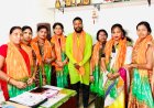 पंडरी स्थित पार्षद कार्यालय में शंकर नगर महिला मोर्चा की नवनियुक्त कार्यकारिणी का सम्मान