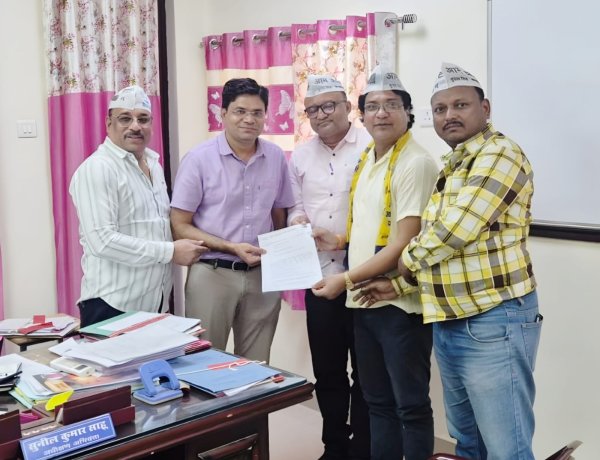 स्मार्ट मीटर और बढ़े हुए बिजली बिलों से जनता त्रस्त, आप ने मुख्यमंत्री के नाम सौंपा ज्ञापन
