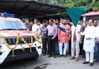 सीएम साय ने धरसींवा विधानसभा के लिए एम्बुलेंस को दिखाई हरी झंडी