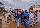 महामहिम राज्यपाल श्री रमेन डेका जी एवं विधायक श्री पुरन्दर मिश्रा जी ने सपत्नीक किए महाप्रभु जगन्नाथ के दर्शन