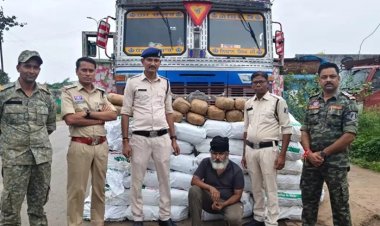 गुप्त चेंबर में छिपा रखा था 4.47 क्विंटल गांजा, पंजाब का तस्कर गिरफ्तार