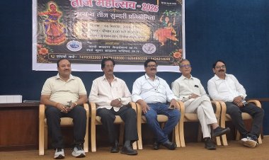 तीज महोत्सव में रंगारंग नृत्य व तीज सुंदरी प्रतियोगिता सम्पन्न