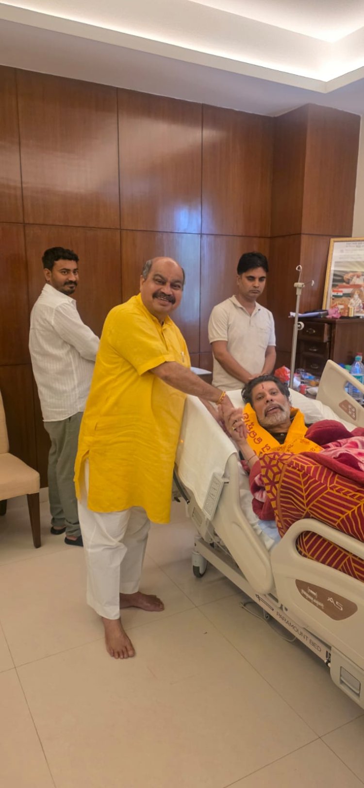 भाजपा प्रदेश अध्यक्ष किरण सिंह देव से मिले विधायक पुरन्दर मिश्रा, जाना कुशलक्षेम