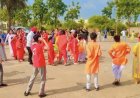 दिव्यरूपेण गरबा कन्या पूजन कन्या भोज का भव्य आयोजन किया प्रत्युषा फाउंडेशन ने