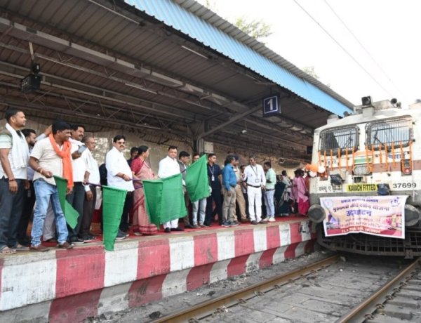 850 श्रद्धालु जगन्नाथ पुरी, लिंगराज व कोणार्क मंदिर दर्शन के लिए रवाना