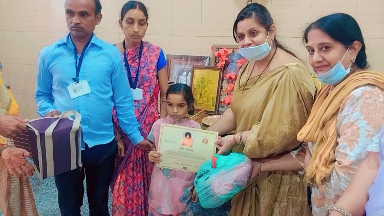 विश्व हृदयदिवस **के अवसर पर *प्रत्युषा फाउंडेशन रायपुर छत्तीसगढ़ द्वारा सत्यसांई हॉस्पिटल नया रायपुर छत्तीसगढ़ में नव्य हृदयास्पर्शी कार्यक्रम का आयोजन