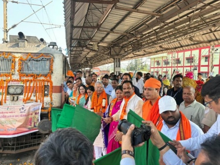 रामलला के दर्शन के लिए बिलासपुर संभाग के 850 श्रद्धालु अयोध्या धाम रवाना